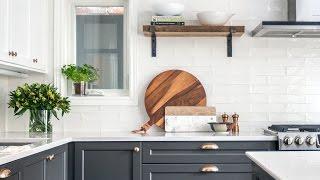 Interior Design — A Two-Toned Kitchen Makeover