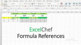 Formula References in Excel - ExcelChef