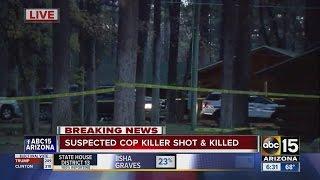 Suspect in deadly shooting of Show Low officer shot, killed during barricade