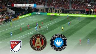 Efootball Pes 21 Gameplay |  Atlanta United vs Charlotte Fc | Major League Soccer 2023