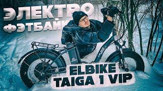 СКЛАДНОЙ ФЭТБАЙК на НИЗКОЙ раме / ПРЯМОТОК на Elbike TAIGA 1 VIP