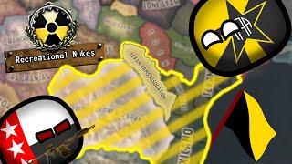 Using Recreational Nukes to spread Anarcho-Capitalism! Old World Blues | Hoi4