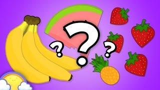Fruit Guessing Game for Kids! | CheeriToons