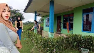 WOW..Bikin Kaget Ngintip Kehidupan Janda Desa Bohay Di Kampung Pedalaman Terpencil Di Tengah Sawah