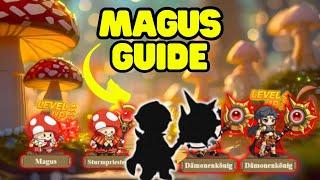 (MAGIER BESTE PVE KLASSE?) Legend of Mushroom - Simple MAGUS Guide | Deutsch