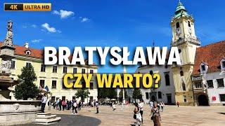 [4K] Co zwiedzić w Bratysławie - stare miasto - krótki przegląd