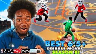 BEST DRIBBLE MOVES FOR 6'5 & UP IN NBA 2K22 SEASON 8! NEW BEST & FASTEST ANIMATIONS (NEXT GEN)