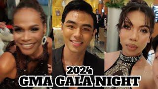 SPOTTED at GMA Gala Night 2024 | Cholo Evans, Perlas, Fhukerat, Tiktok Bardagulan & other GMA Artist