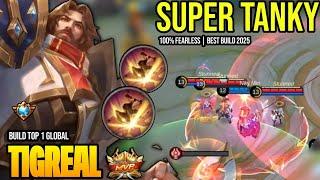 TIGREAL BEST BUILD 2025 | BUILD TOP 1 GLOBAL TIGREAL GAMEPLAY | MOBILE LEGENDS