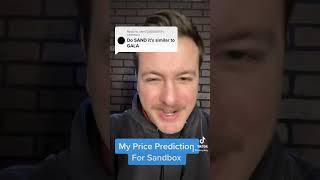 My Price Prediction For Sandbox #sandbox #crypto #meta #metaverse