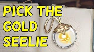 Why you should PICK the GOLD seelie | Lost riches event | Genshin Impact