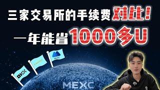 币安、OKX、抹茶MEXC交易手续费大比拼？居然花了这么多冤枉钱！｜抹茶交易所最新活动800万u奖池｜二级市场上币最快，全网手续费最低！#区块链#加密貨幣 #mx