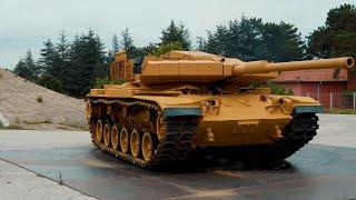 Rocketsan - Turkey M60 Main Battle Tank Modular Armoured Turret [1080p]