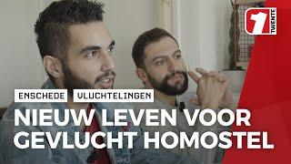 Nieuw leven in Enschede voor gevlucht homostel uit Libanon