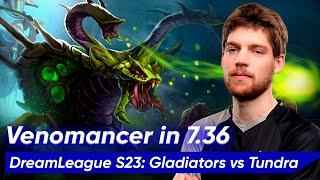 Seleri VENOMANCER SUPPORT 5 Pos | Dota 2 7.36 Pro Gameplay