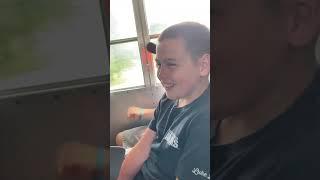 Crazy kids singing on the bus! #trending #funny #memes #youtubeshorts #youtube #laugh #crazy #bus