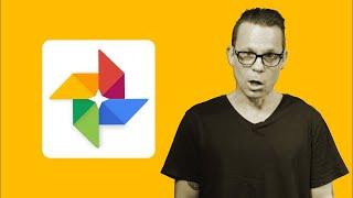 How to locate Google Photos via text