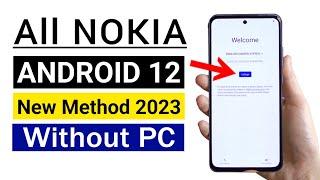 All Nokia Devices Google/FRP Bypass  2023 | ANDROID 12 - (without computer)