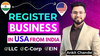 How to Start an LLC in USA? Register Business in USA from India in 2024