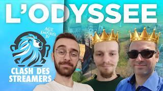 L'Odyssée du Tournoi AoEIV Clash des Streamers: stratégique & hilarante - @jeandogaming @vanderdorf