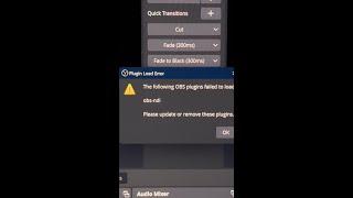 OBS update Missing NDI input option