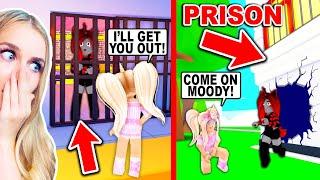 I Went UNDERCOVER And HELPED Moody ESCAPE PRISON In Adopt Me! (Roblox)