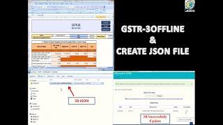 How to file GSTR-3B Offline and create JSON file