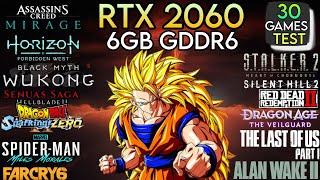 RTX 2060 In Early 2025 - Test In 30 Games - Not Too Bad !