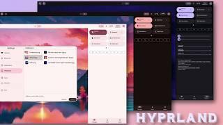 Make Linux Look Amazing Hyprland Linux Theme Material YOU Rice!