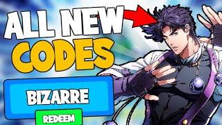 ALL YOUR BIZARRE ADVENTURE CODES! (July 2022) | ROBLOX Codes *SECRET/WORKING*