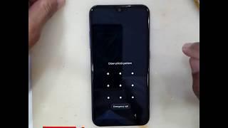 Samsung A01 hard reset pattern lock remove