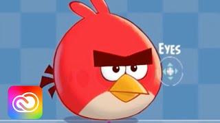 Hand Drawn Animated Character Rigs in Angry Birds with After Effects | Adobe Creative Cloud