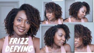 How I SLAY a Twist Out In High Humidity  | Long Lasting, Frizz-Defying, Product Combo