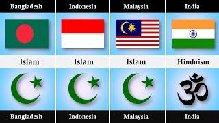 India vs Malaysia vs Bangladesh vs Indonesia || Country Comparison ||