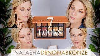 7 Looks | Natasha Denona Bronze Palette | & Comparisons!