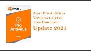 Avast Pro Antivirus 2021 | Version:21.5.2470