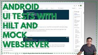 Add Mock web server to Customer List App for testing | Android Basics 025