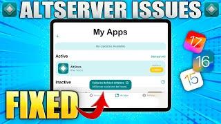 How to Fix AltServer Could Not Be Found Error FAST! (2024)