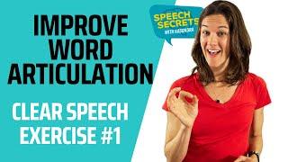 Exercise for Clear Speech and Articulation- 3 Syllable Words