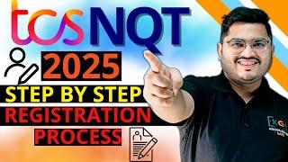 TCS Free NQT 2025 Hiring | TCS NQT Registration Process 2025 | TCS NQT Form Filling | TCS NextStep