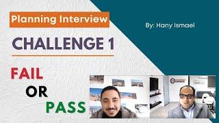 Planning Engineer Interview Challenge No.1 - Eng. Khaled Salah