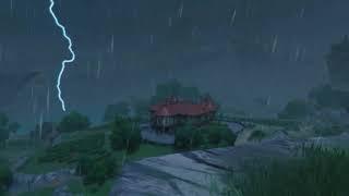 Dawn Winery Theme + Soft Rain (1 hour)