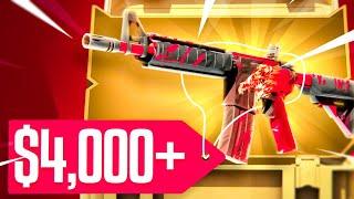 i finally did it... $4000 M4A4 HOWL UNBOXING ON CSGOEMPIRE!