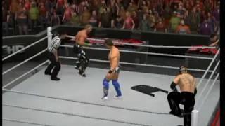 WWE SVR 2011 - Sweet Chin Music into Senton!