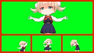 Green Screen || Loli Dance Ui Shigure || Complete Dance