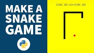 Make a Snake Game in Python | Turtle | Python Project