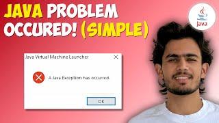 How To Fix Java Exception Has Occured Problem | Social Tech Insider