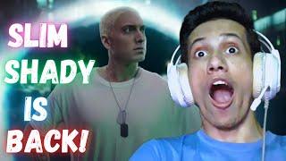The Rap GOD  is Back With Slim Shady | Eminem - Houdini Official Music Video | Reaction ! #eminem
