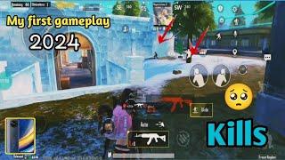 MY FIRST GAMEPLAY OF THE NEW YEAR 2024PUBG MobileAMAZING RUSH GAMEPLAY with BEST LOOTPUBG Mobile