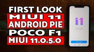 First Look MIUI 11 Stable Poco F1| Poco F1 MIUI 11.0.5.0 Stable